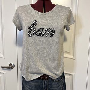 H & M “BAM” size M T-shirt